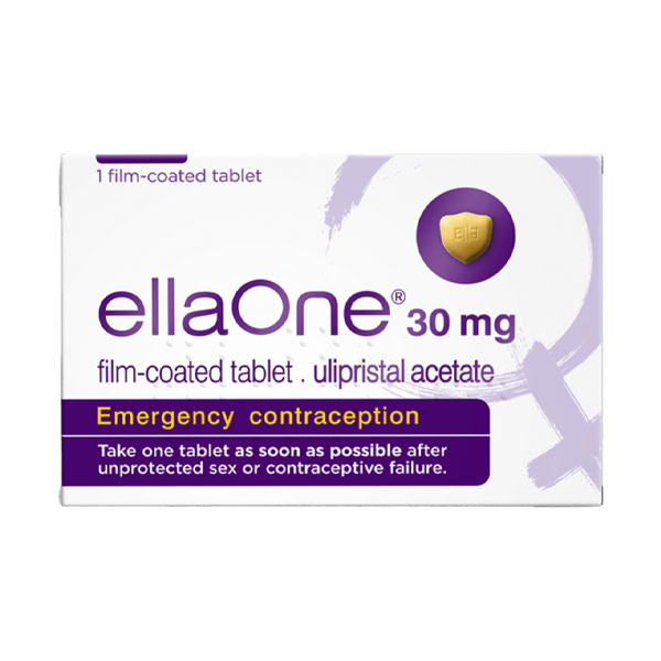 ellaOne 30 mg filmom obalená tableta 1ks EllaOne 30 mg filmom obalená tableta 1 ks je tabletka s účinnou látkou ulipristal acetát na núdzovú antikoncepciu.