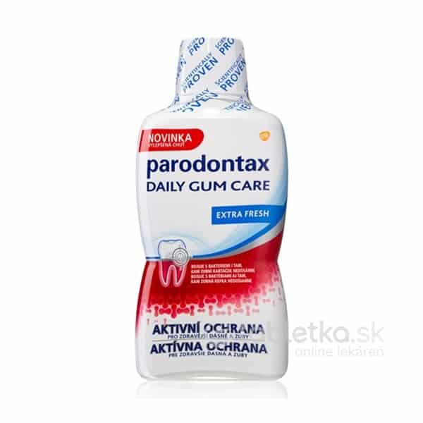 E-shop Parodontax DAILY GUM CARE EXTRA FRESH ústna voda 500ml