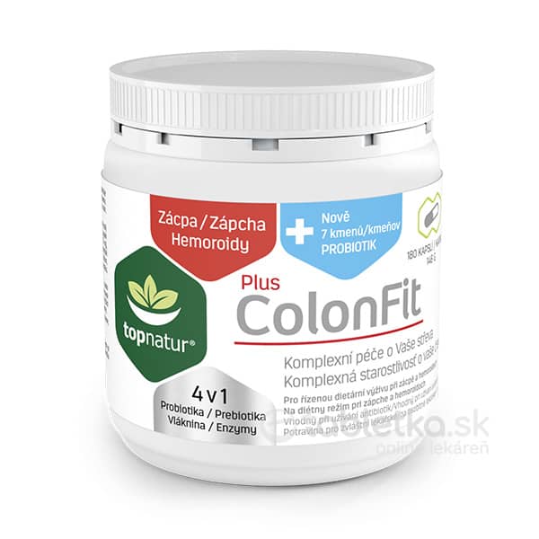 topnatur ColonFit PLUS enzymy 180 g