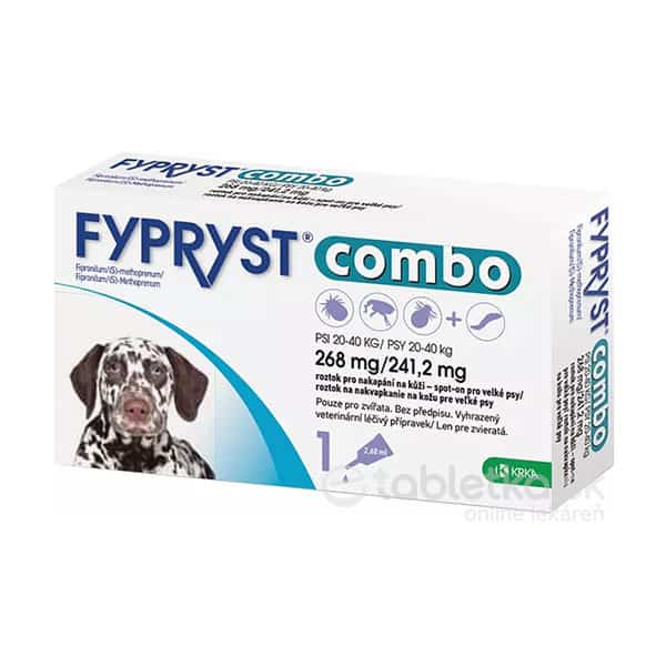 FYPRYST COMBO dog L (20-40KG) 1x2,68 ml