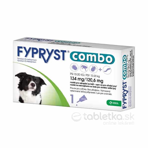 E-shop FYPRYST COMBO dog M (10-20KG) 1x1,43 ml