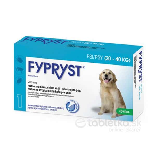 E-shop Fypryst SPOT-ON dog L (20-40KG) 1x2,68ml
