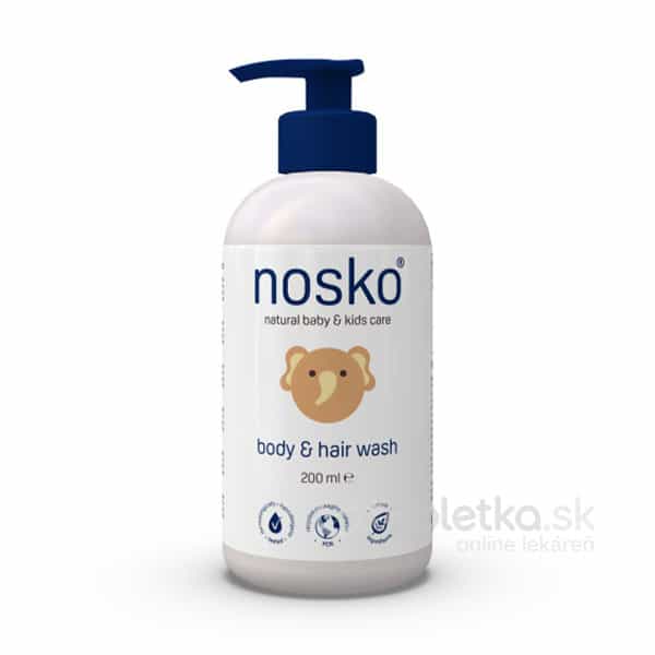 Nosko body & hair wash - detský telový a vlasový šampón 1x200 ml