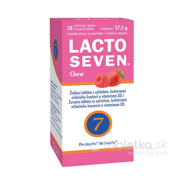 E-shop Lactoseven Chew - žuvacie tablety 50ks