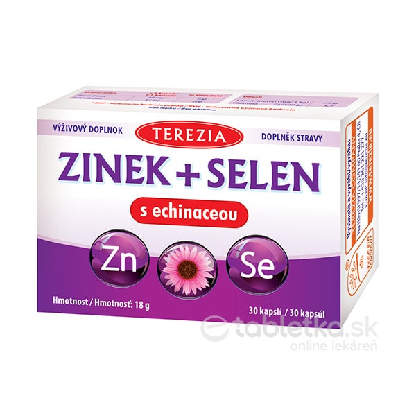 zinok + selén s echinaceou 30cps