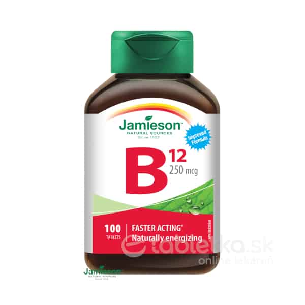 E-shop Jamieson Vitamín B12 250mg 100 tbl