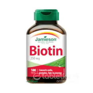 Jamieson Biotín 250mcg 100tbl