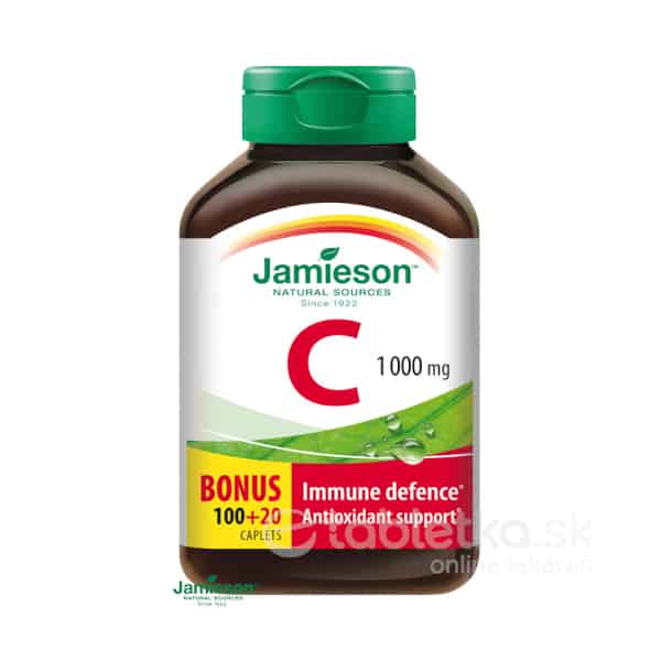 E-shop Jamieson Vitamín C 1000mg 120 tbl