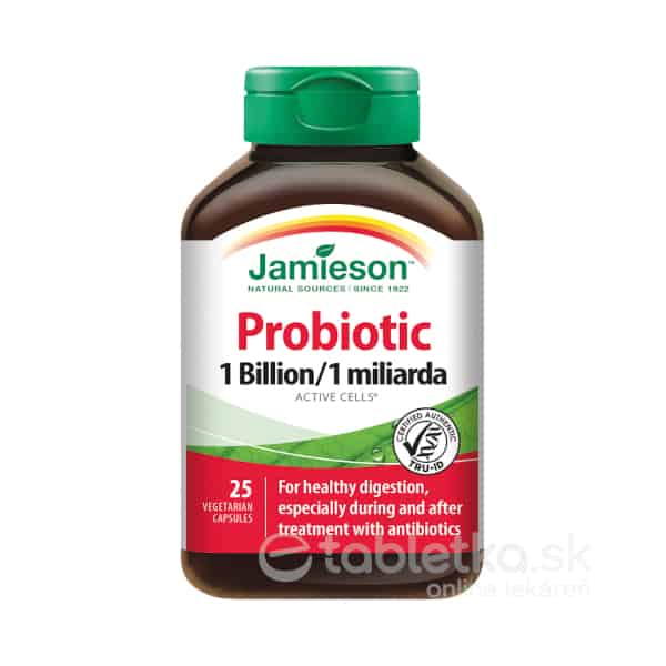 Jamieson Probiotic 1 miliarda 5kmeňov 25 tbl
