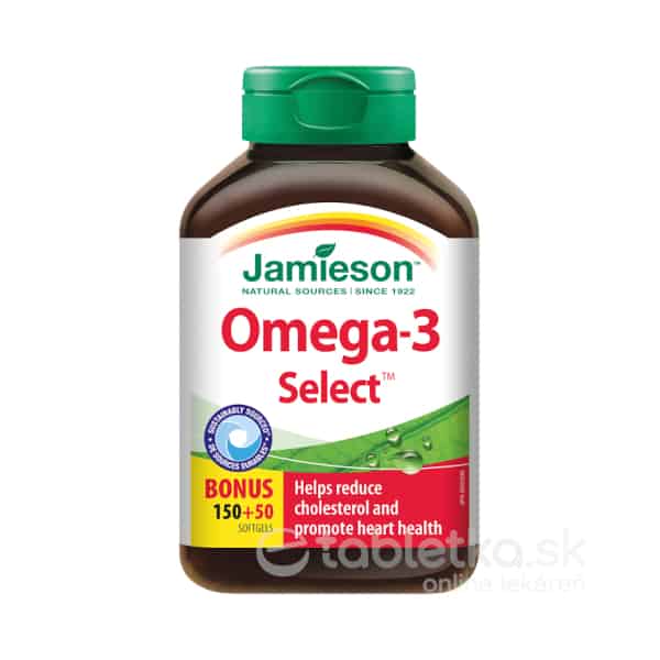 E-shop Jamieson Omega-3 Select 1000mg 200 tbl