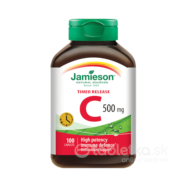 Jamieson Vitamín C 500mg s postupným uvoľňovaním 100 tbl