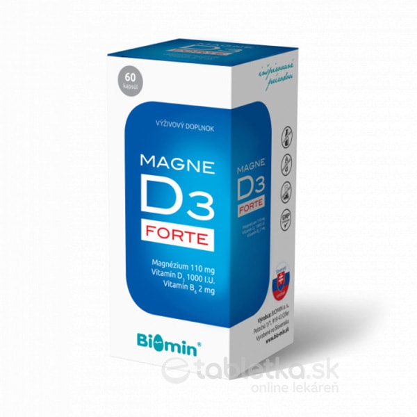 E-shop BIOMIN MAGNE D3 FORTE 60cps