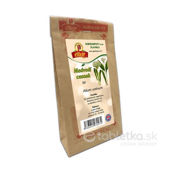 Agrokarpaty Cesnak Medvedí list bylinný čaj 30 g