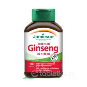 Jamieson Ginseng (ženšen) sibírsky 650mg 100 tbl