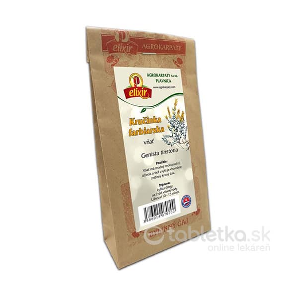 E-shop Agrokarpaty Krucinka Farbiarska bylinný čaj 30 g