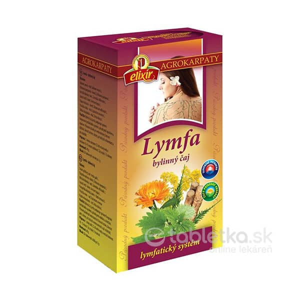 Agrokarpaty elixír BIO Lymfa bylinný čaj v nálevových vreckách 20x2 g (40 g)