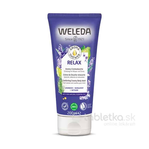 E-shop WELEDA Aroma Shower Relax sprchový gél 200ml