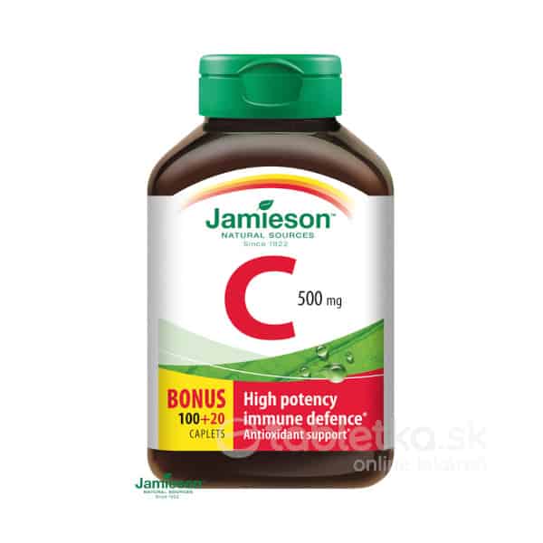 Jamieson Vitamín C- KOMPLEX 500mg 120 tbl