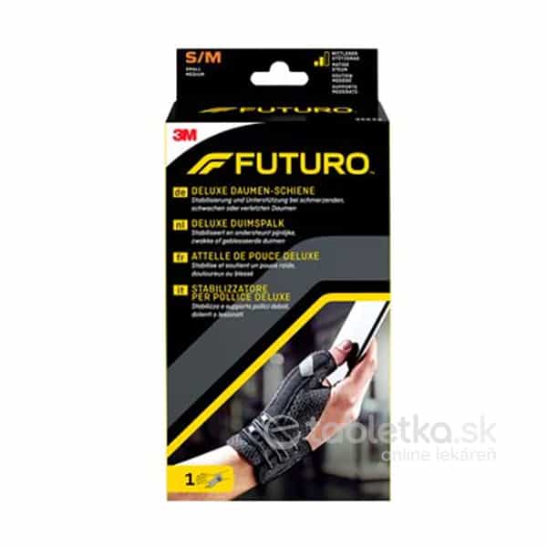 E-shop 3M FUTURO Bandáž na palec veľkosť S-M, stabilizačná (45843) 1x1 ks