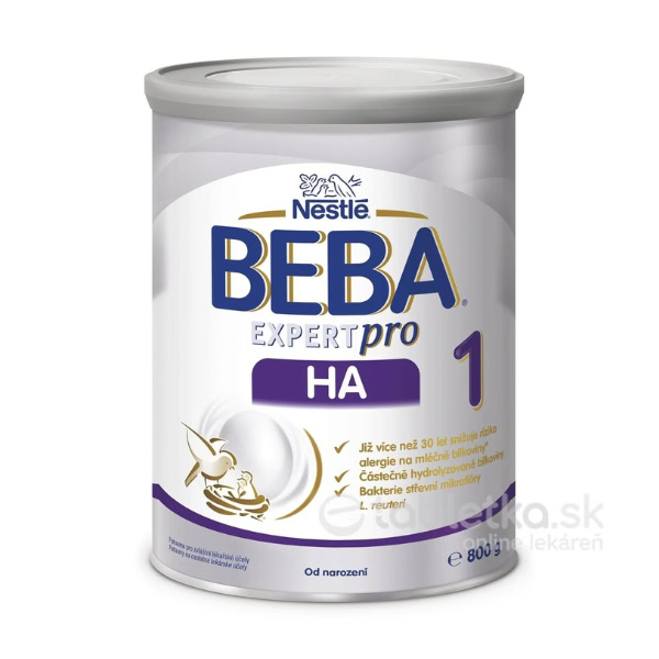 BEBA EXPERT pro HA 1 mliečna výživa (od narodenia) 800g