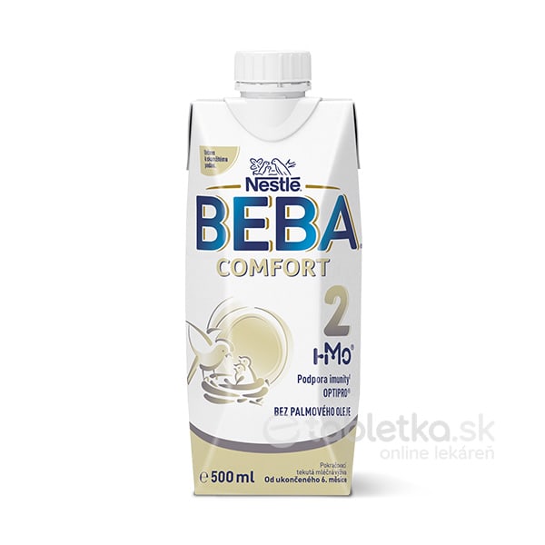 E-shop BEBA COMFORT 2 HM-O tekutá pokračujúca mliečna výživa (od ukonč. 6. mesiaca) 500ml