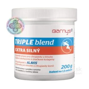 Barny's TRIPLE blend EXTRA SILNÝ prášok, s arómou a sladidlom 200g