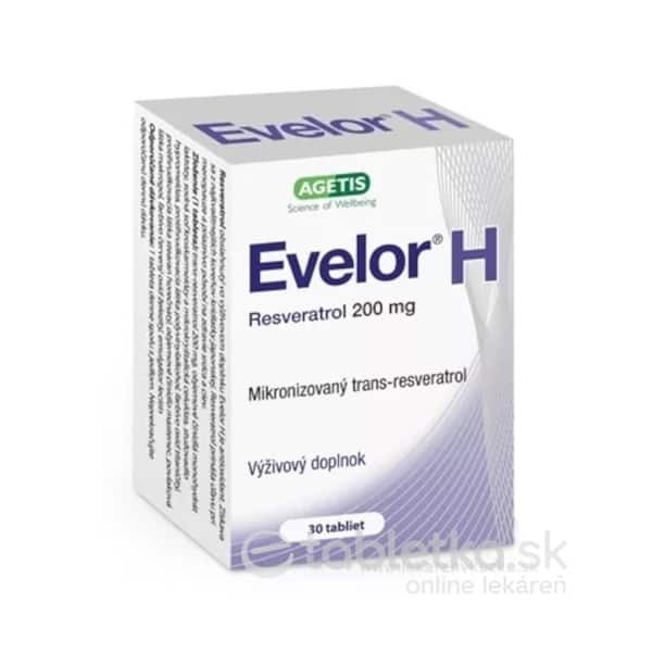 Evelor H kapsúl 200 mg 30 ks