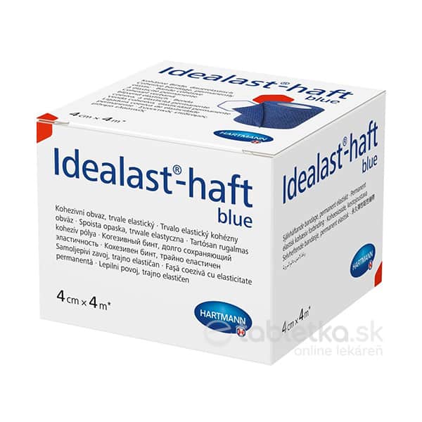 Idealast-haft color, ovínadlo modré (4cm x 4m) - 1 ks