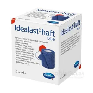 Idealast-haft color ovínadlo elastické modré 6cm x 4m