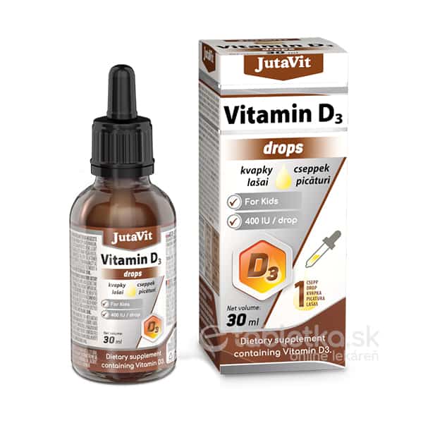 JutaVit Vitamín D3 pre deti 30ml