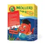 MOLLER´S Omega 3 Želé rybičky 45ks