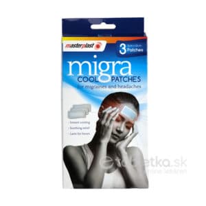 Masterplast Migra Cool chladivá náplasť 5x12cm 3ks