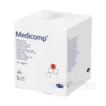 Medicomp kompres nesterilný 10x10cm 100ks