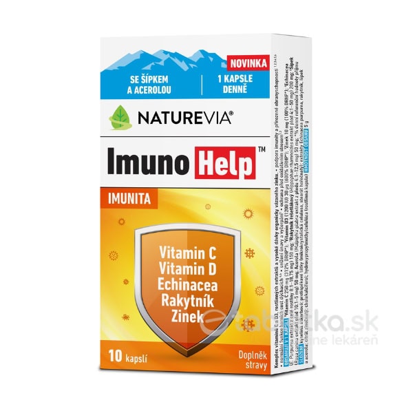 NATUREVIA Imuno Help 10 kapsúl