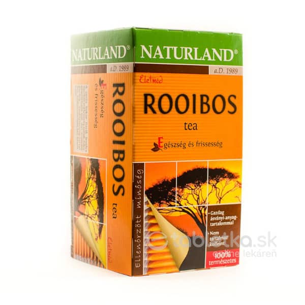 NATURLAND Rooibos čaj nálevové vrecúška 20x1,5g