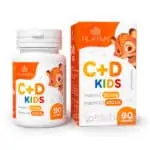 PLATAN Vitamín C + D Kids cmúľacie tablety 90tbl