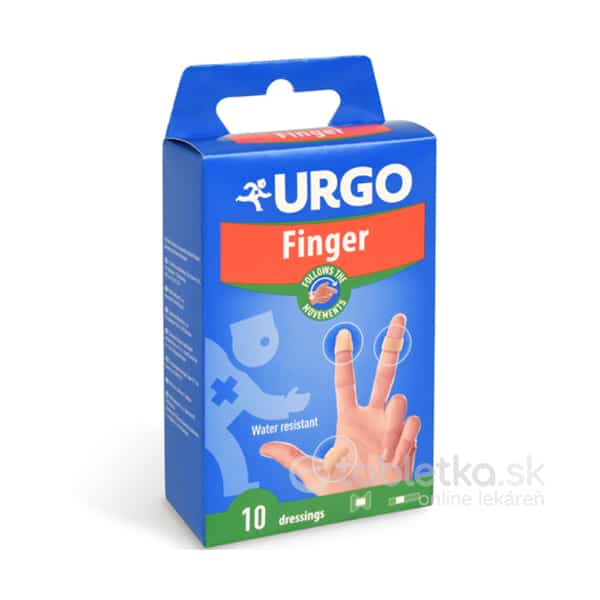 Urgo Finger náplasť na prsty (2 veľkosti) 10ks