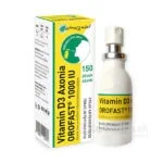 Vitamín D3 Axonia OROFAST 1000IU sublingválny sprej 150 dávok 30ml