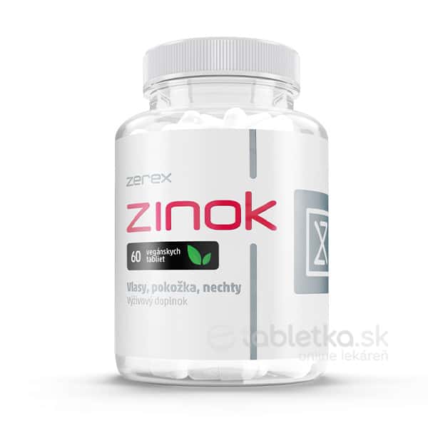 Zerex Zinok chelát 15 mg, 60 tbl