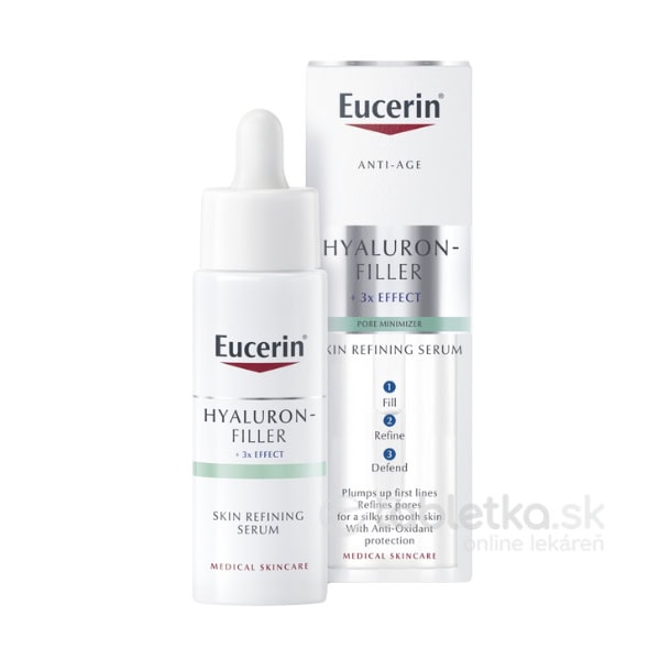 Eucerin Hyaluron-Filler Skin Refiner Anti-age sérum proti vráskam 30ml