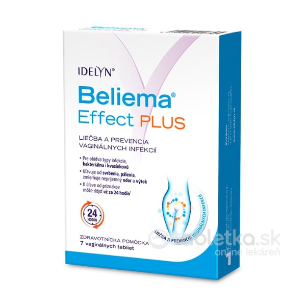 IDELYN Beliema Effect PLUS vaginálne tablety 7ks