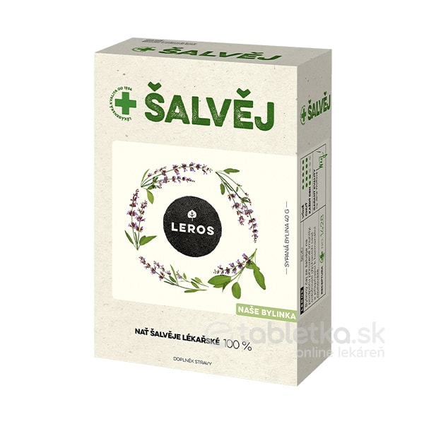 LEROS Šalvia lekárska bylinný čaj 20x1,5g