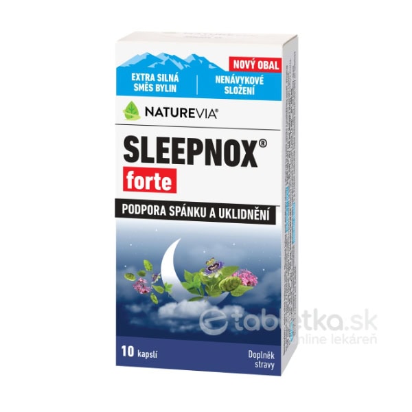 E-shop NATUREVIA SLEEPNOX forte 10 kapsúl