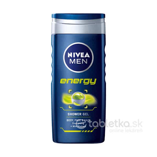Nivea Men Energy Sprchový Gél 250 ml