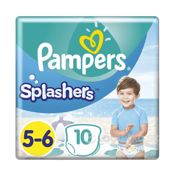 Pampers Splashers 5-6 (14kg+) plienky do vody Junior 10ks