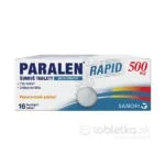 PARALEN RAPID 500mg pomaranč 16 šumivých tabliet