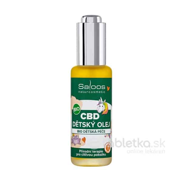 E-shop Saloos - CBD Bio detský olej 50 ml