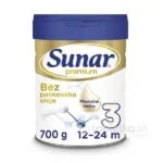 Sunar Premium 3 mliečna výživa (12+) 700g