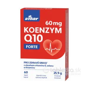 Vitar Koenzym Q10 Forte 60mg 60 kapsúl