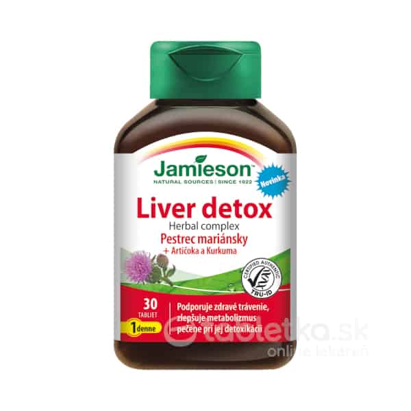 E-shop Jamieson Liver detox 30 tbl